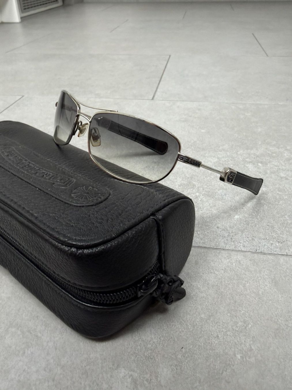 Chrome Hearts Occhiali & Lenti: Chrome Hearts GALAXIE Aviator Sunglasses – Usato da Biel/Bienne venduto da sami0788480082 3
