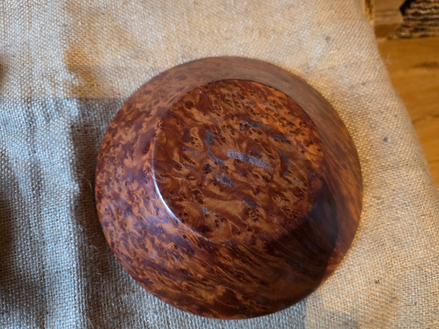 Schalen: wunderbare Holz Schale Teller  21cm x 5,5 cm – Gebraucht aus Walterswil BE von Lonitti 4