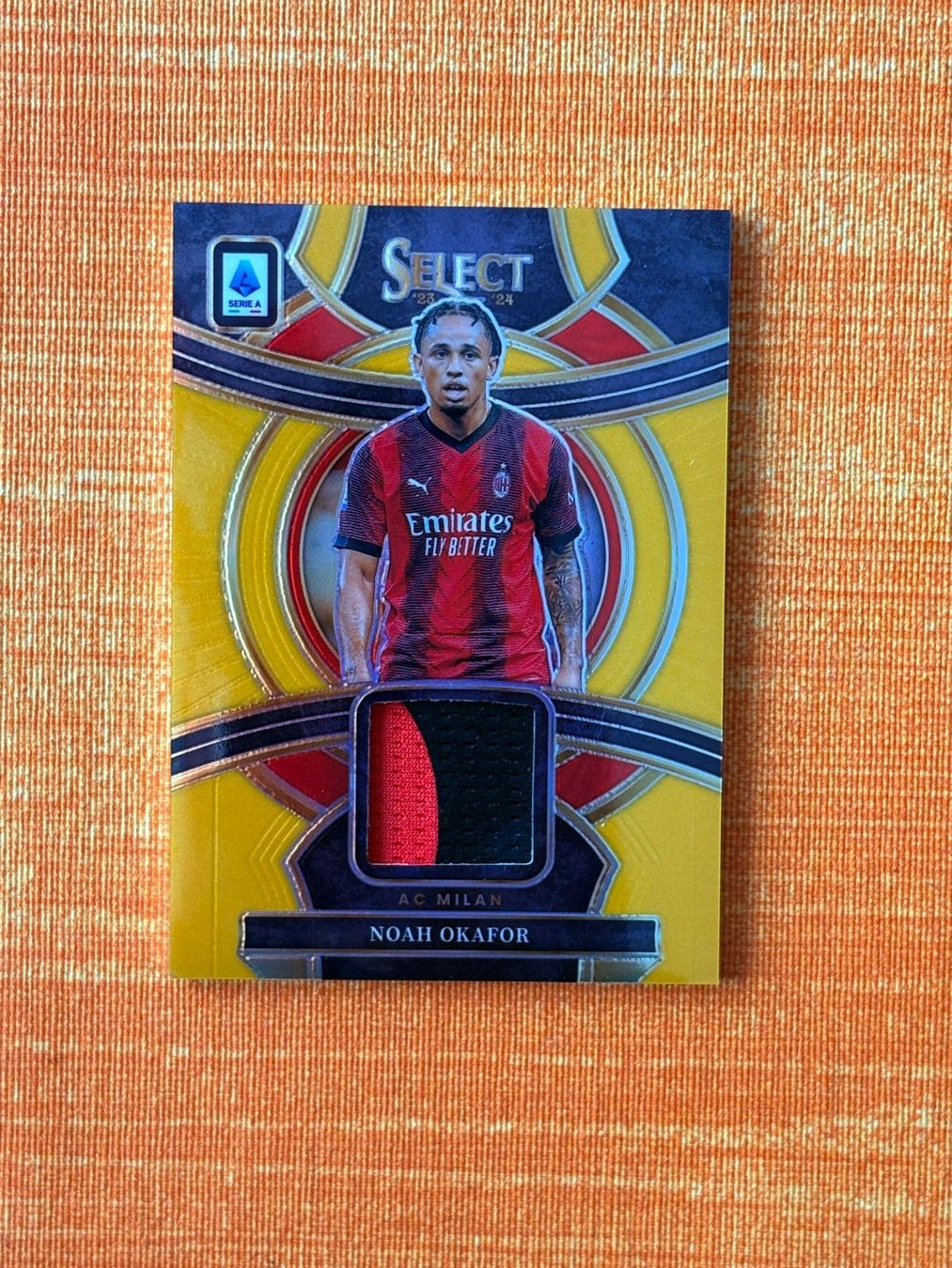 Panini Carte collezionabili: Noah Okafor /10 Panini Select Serie A 2023/24 Patch Card – Usato da Glattpark(Opfikon) venduto da GiuxTradingCards