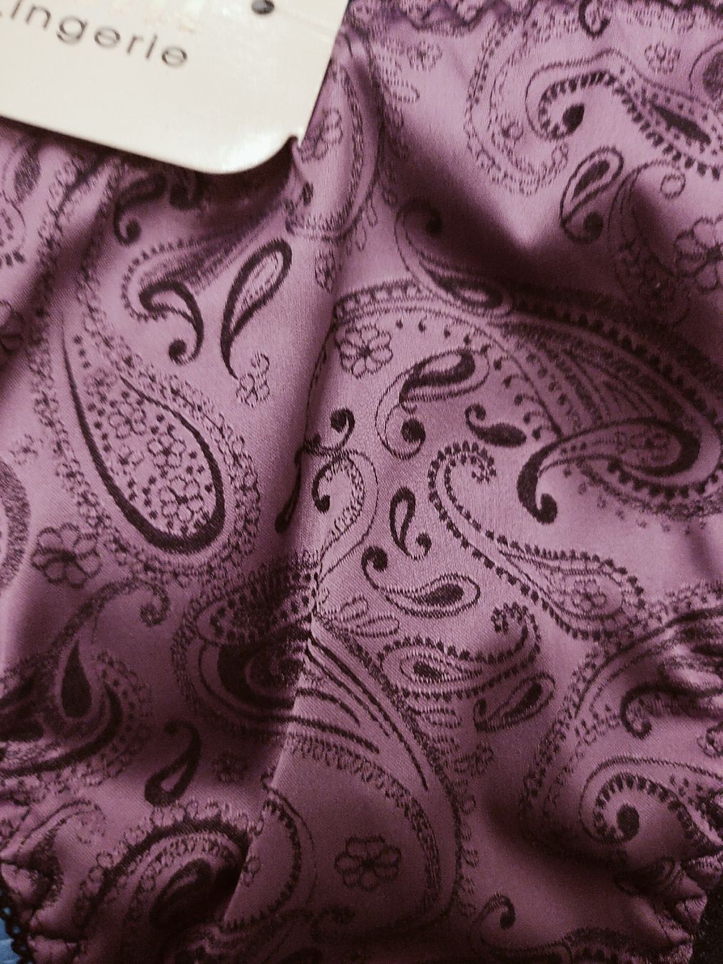 Autres dessous: Konrad String Slip BH violett schwarz – Neuf avec emballage d'origine à Oberwil b. Büren par 3298Oberwil 8