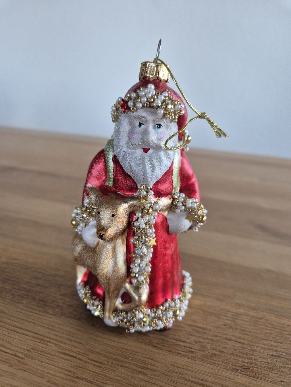 Tutte le decorazioni: Christbaumschmuck Samichlaus mit Reh – Usato da Bern venduto da miruslav