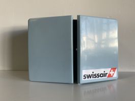 Vintage Swissair Apothekerschrank Badschrank Kunststoff