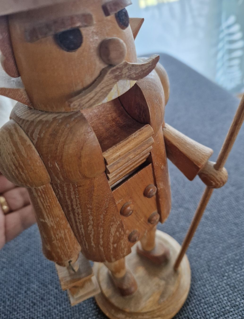 Statuette: Nachtwächter, Nussknacker, DDR/Erzgebirge, Dresden – Usato da Ebikon venduto da Donar50 3