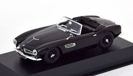 BMW 507 Roadster 1956-1959 schwarz     1:43 von MaXichamps /