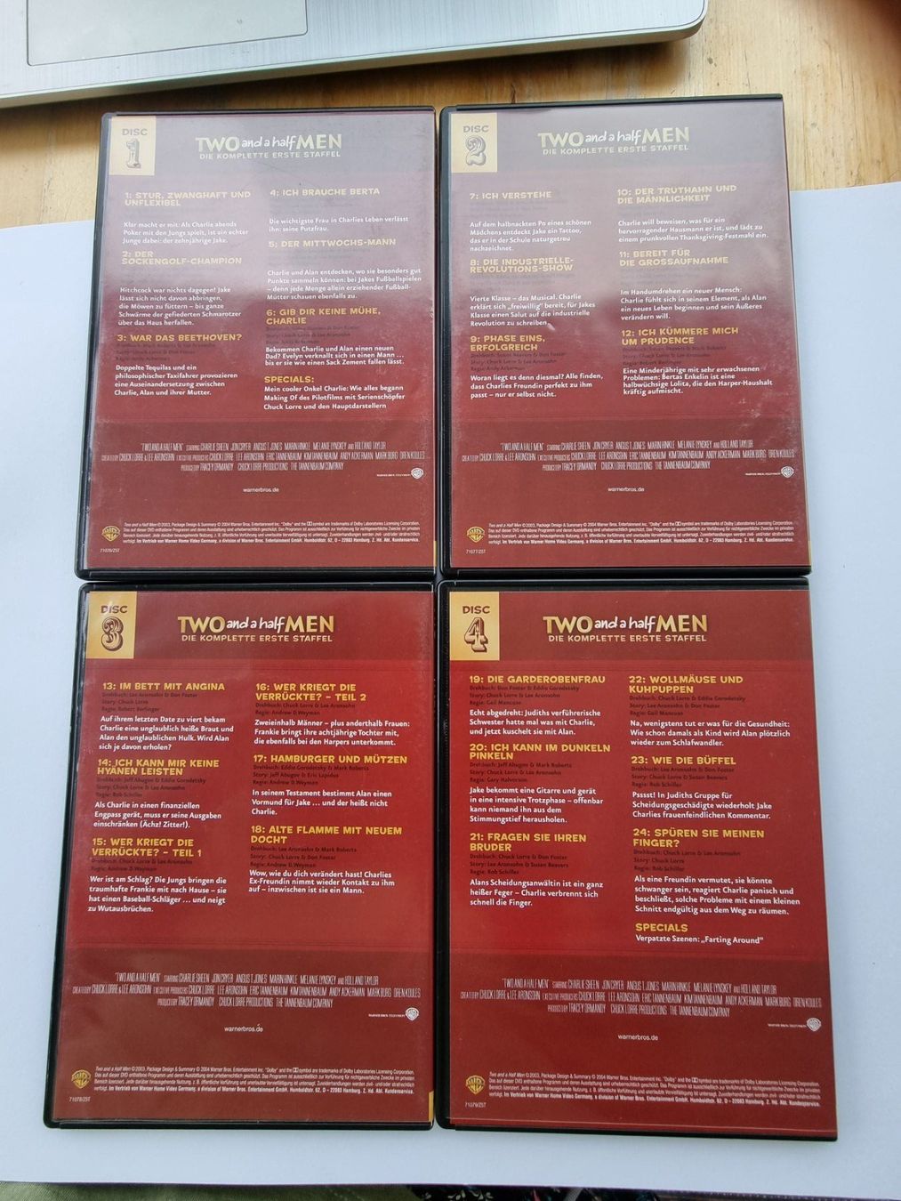 Alle DVDs: Two and a half man DVD Serie Staffel 1 – Gebraucht aus Winterthur von Christinakim 3