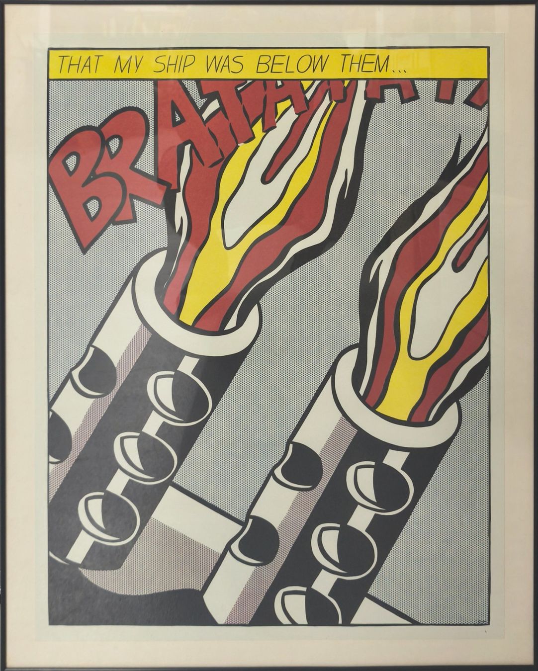Foto & Immagini: ROY LICHTENSTEIN - AS I OPENED FIRE – Usato da Goldach venduto da Gaip 1