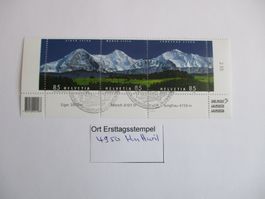Zusammenhängend mit Ort Ersttagsstempel 4950 Huttwil