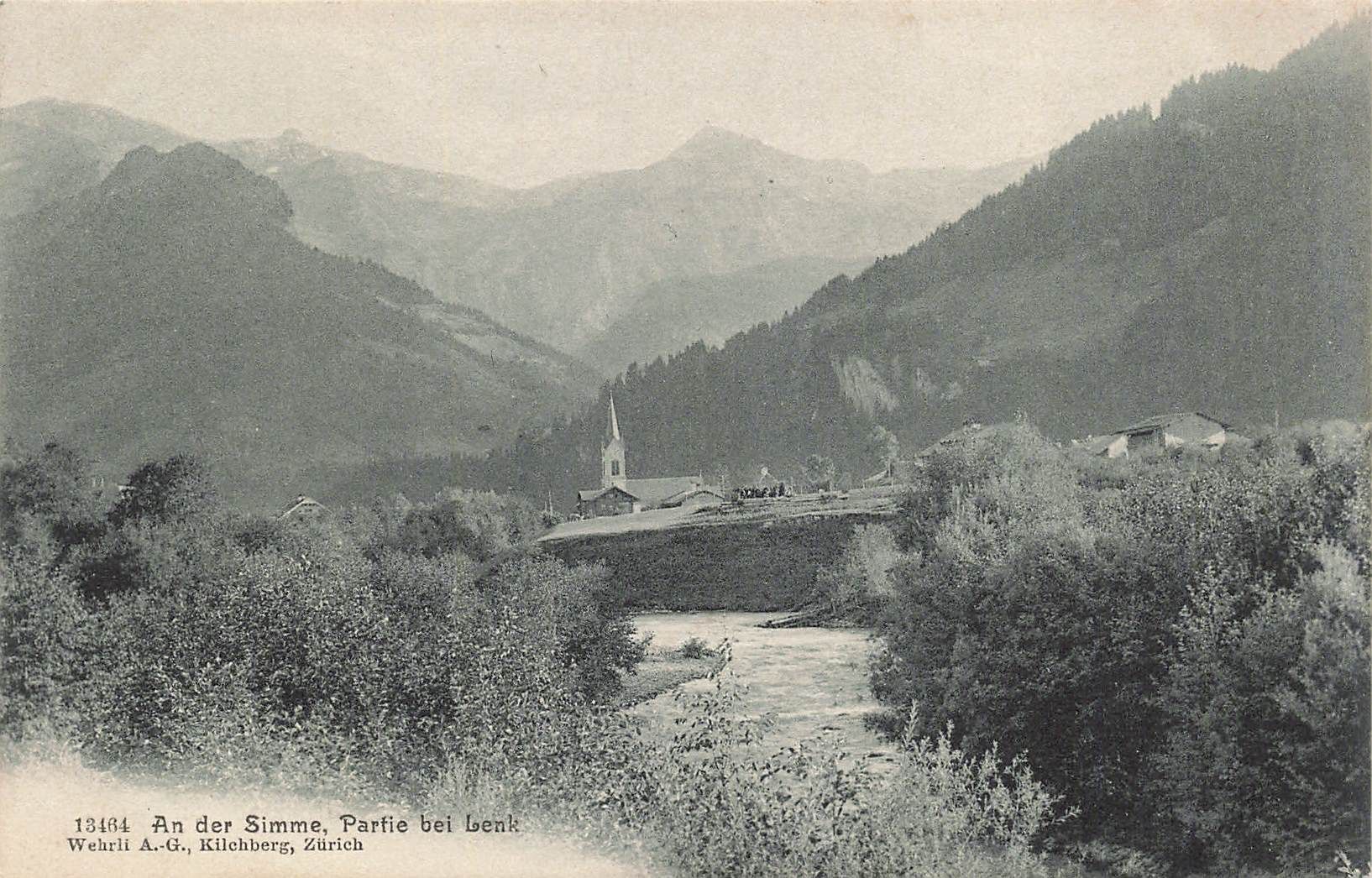 Cartes postales: Lenk (BE) An der Simme – D'occasion à Biasca par Blenio71