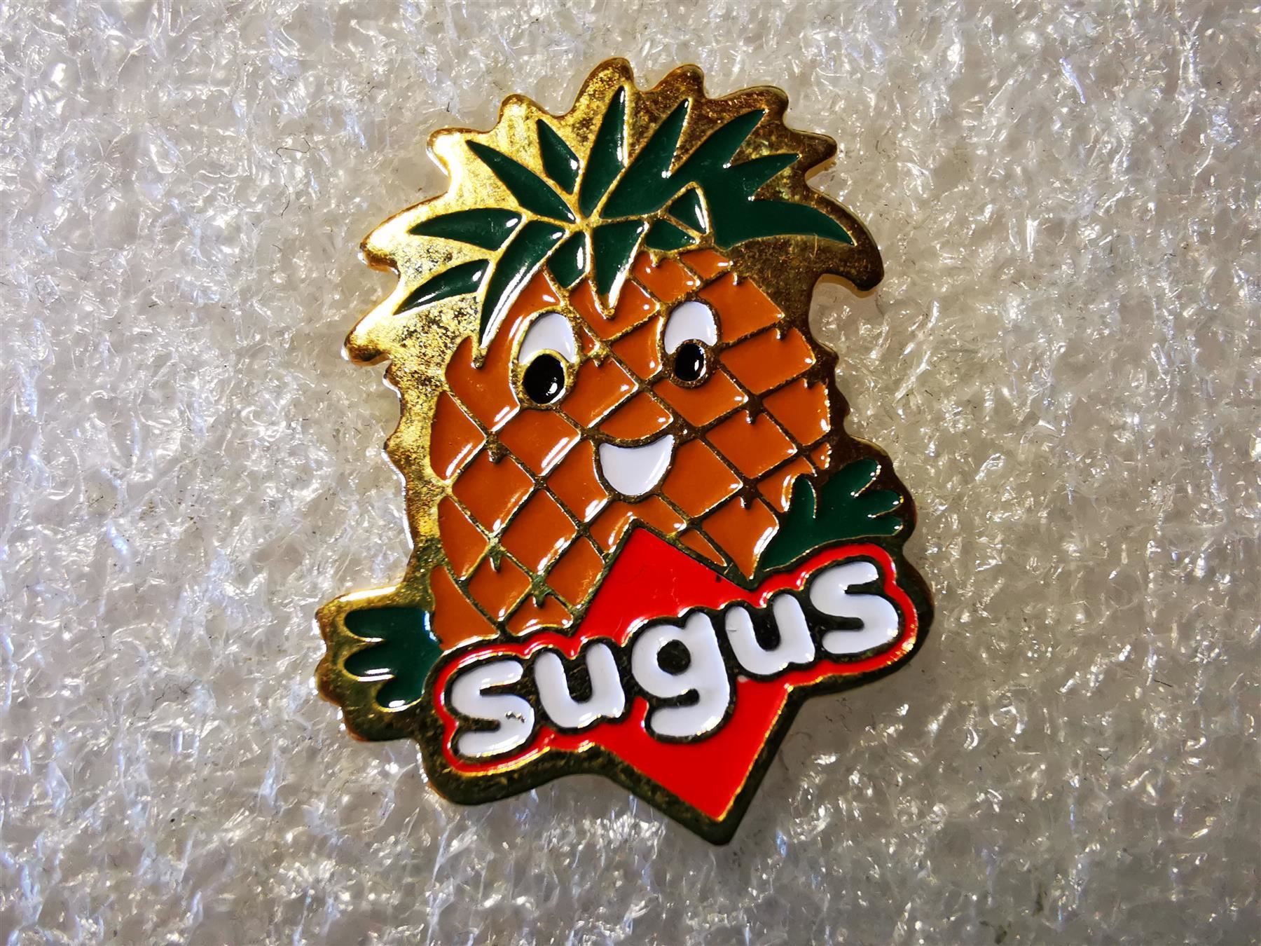 Placchette & Badge: Ansteckpin 8: Sugus – Usato da Oppligen venduto da Pin-Fall-Shop