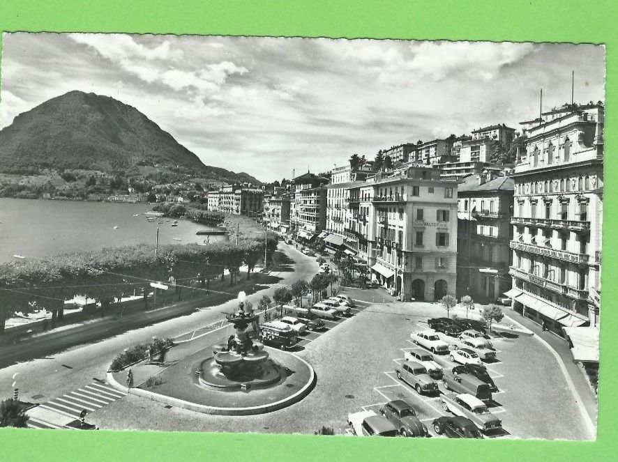 Ansichtskarten: Lugano – Gebraucht aus Zürich von t24_de