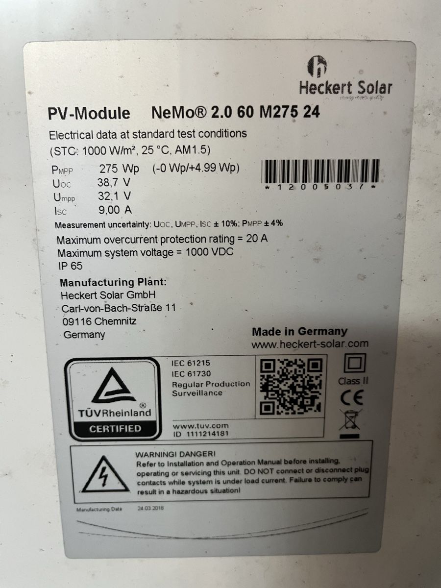 Panneaux solaires:  Photovoltaikanlage – D'occasion à Embrach par Marushin 4