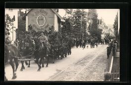 Foto-AK Wetzikon, Sängerfest, Festwagen