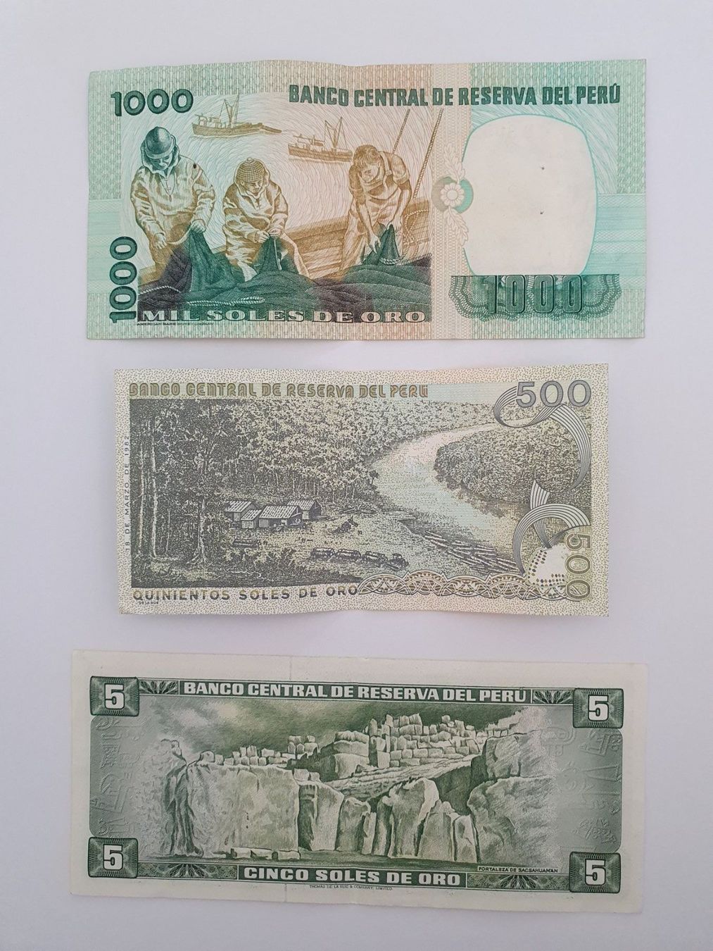 Banconote: Banknoten aus Peru – Usato da Pravidondaz venduto da LVtik 2
