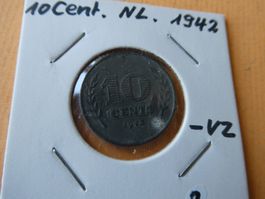 Niederlande 1942, 10 Cents