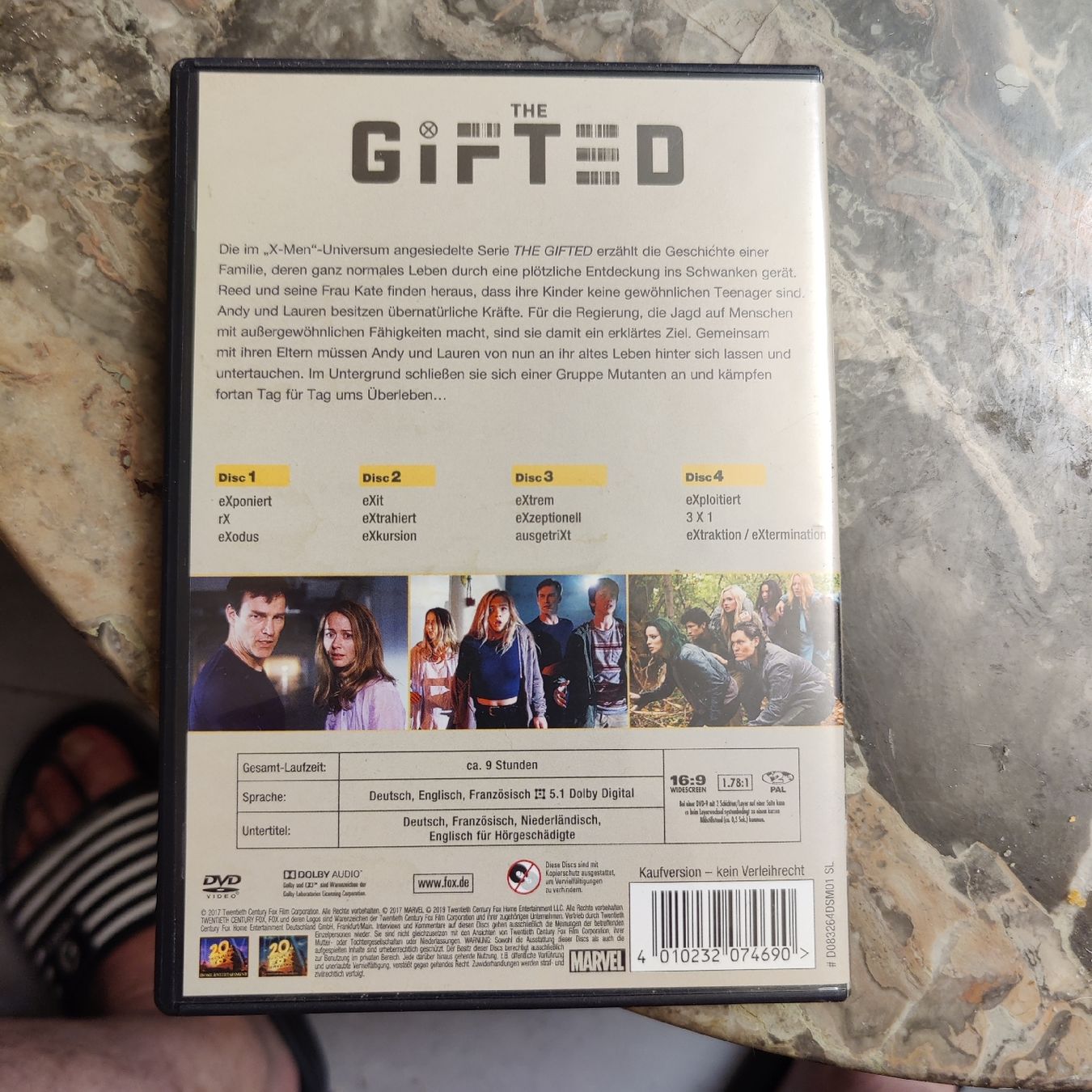 Alle DVDs: The Gifted Staffel 1 DVD deutsch – Neu (gemäss Beschreibung) aus Schwerzenbach von Salamon33 1