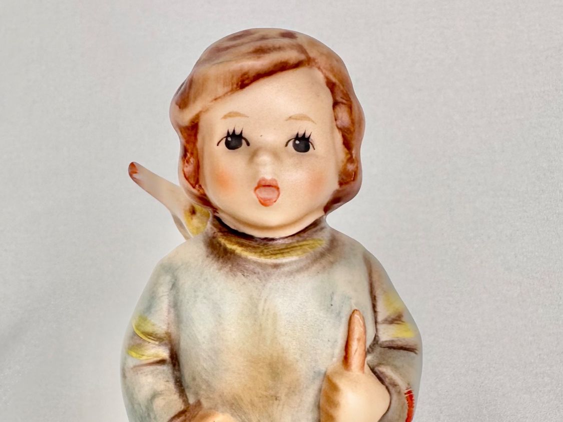 Hummel Statuette: Schöne Goebel Hummel Figur Engel mit Lampe – Usato da Steinen venduto da SputnikSweetheart 6