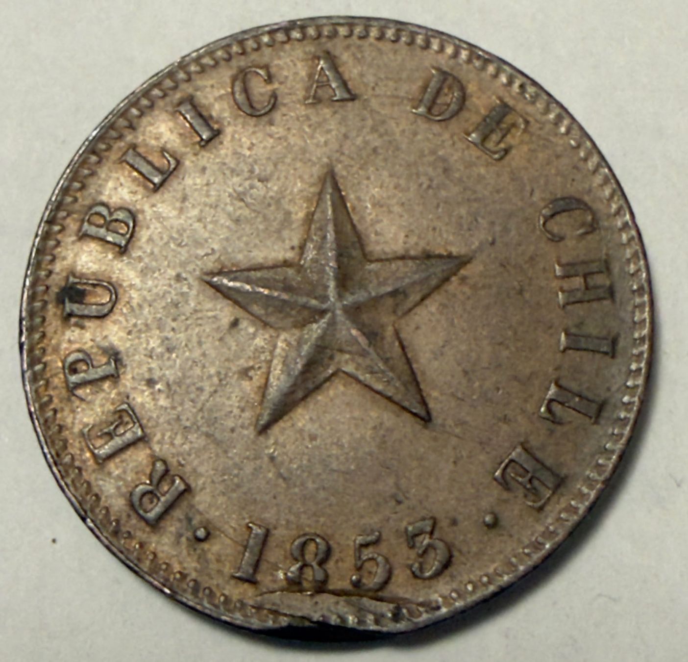 Toutes les monnaies: Chile 1 Centavo 1853 – D'occasion à Zürich par Tasmiyah 1