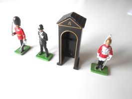 Original London Garde Figuren Metall Marke Britains
