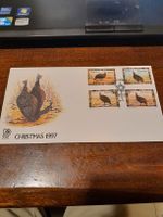 Namibie - Carte de Noël 1997 avec timbres rares!