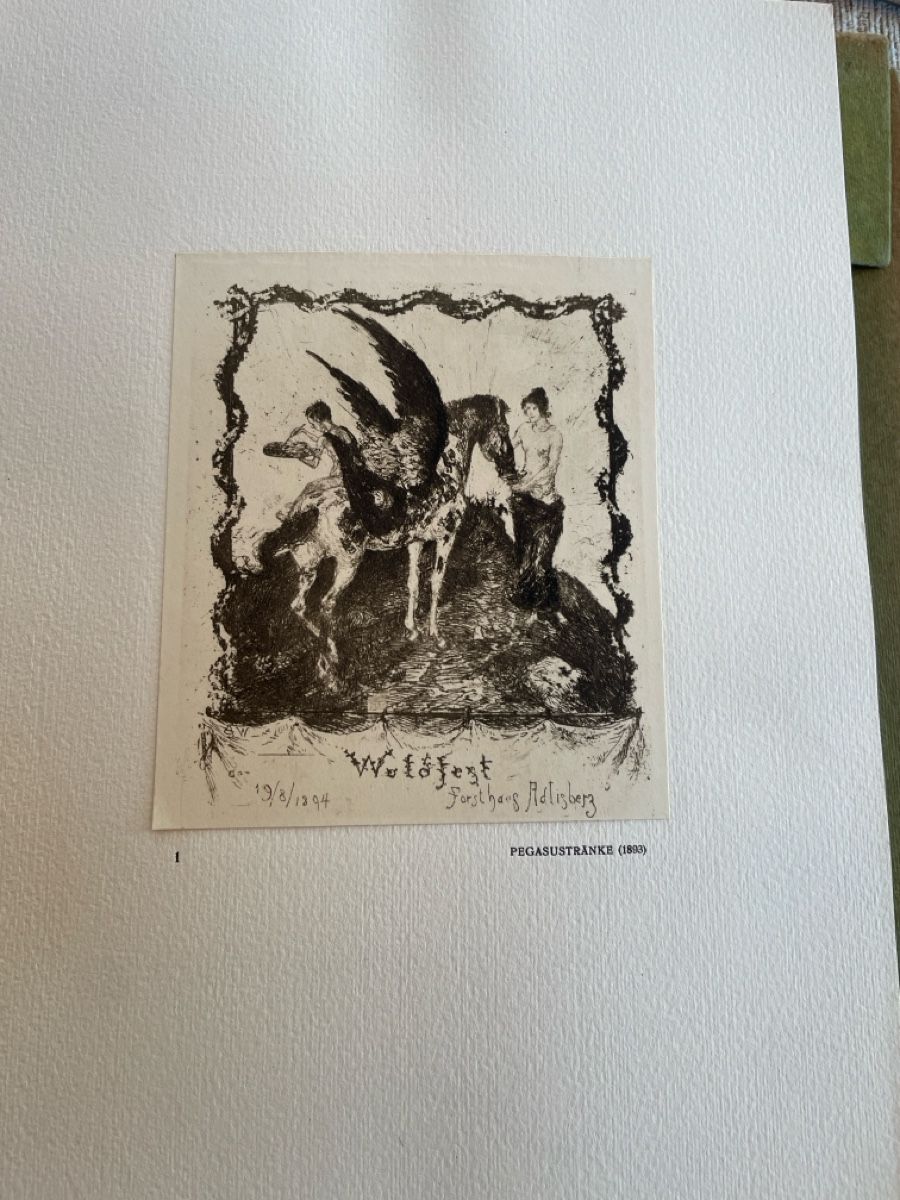 Album: Antike Kunstmappe Albert Welti von 1912 – Usato da Freidorf TG venduto da ibipatria 7
