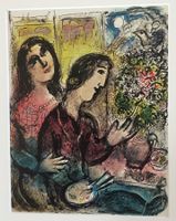 Marc Chagall Farb-Offset-Lithographie