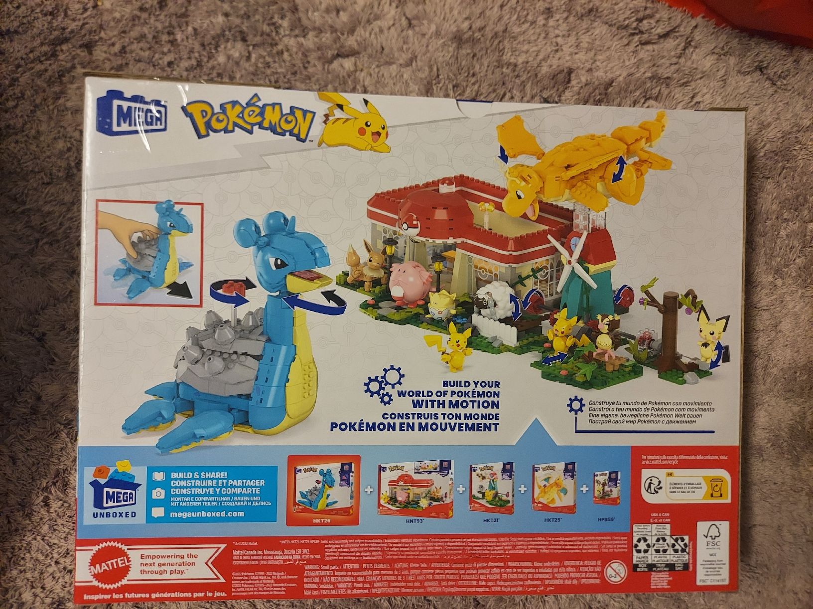 Mega Kit di costruzioni: Mega construx Pokémon Lapras NEU – Nuovo e nell'imballaggio originale da Altishofen venduto da  2
