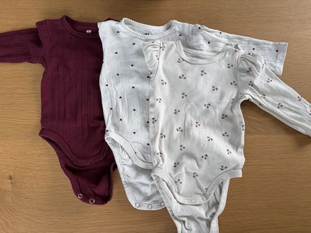 Langarmbody Mädchen Grösse 62