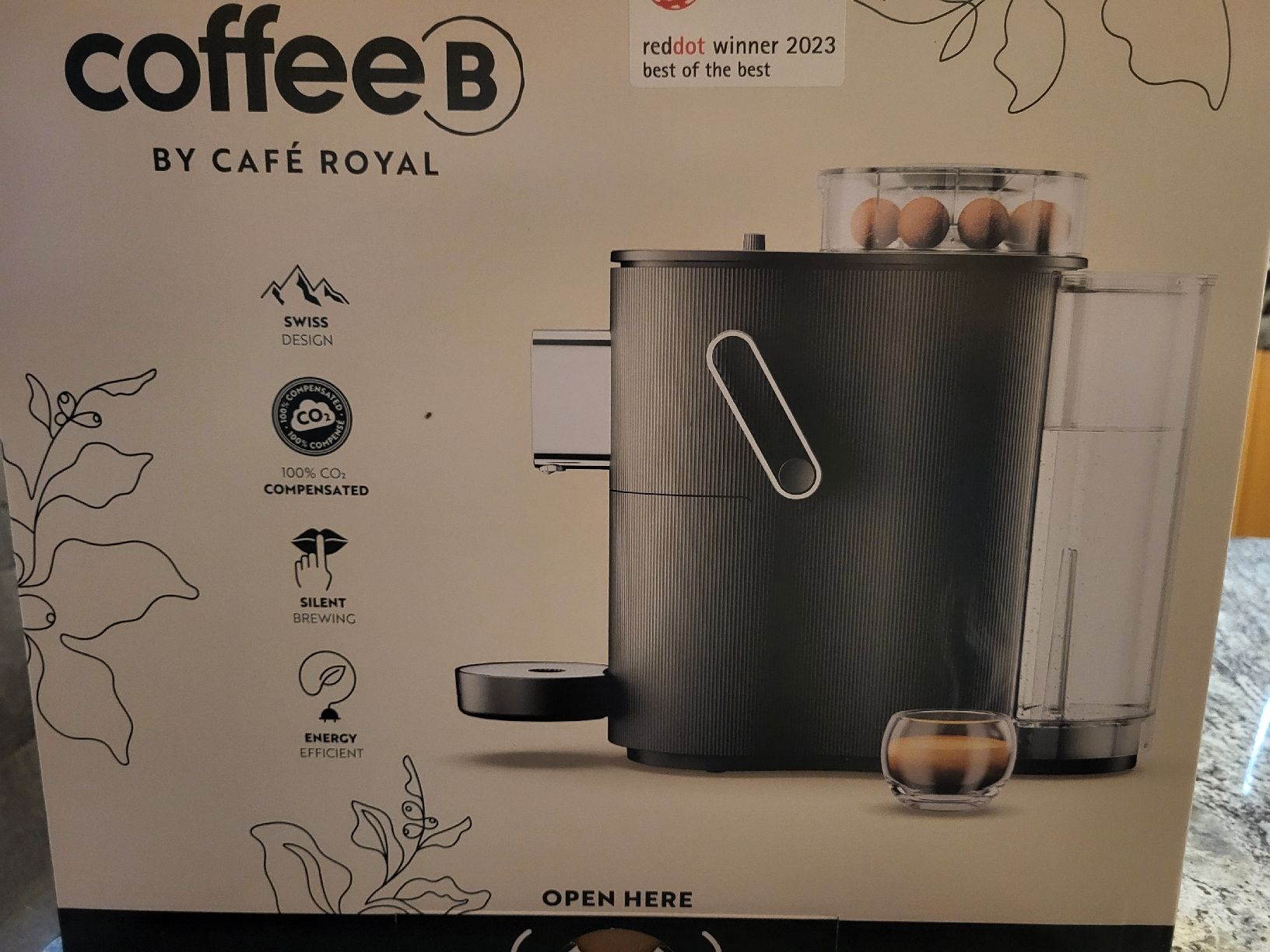 Coffee B Kaffeemaschinen & Espressomaschinen: Kaffemaschiene  Coffee B – Neu und originalverpackt aus Obermumpf von Dustie