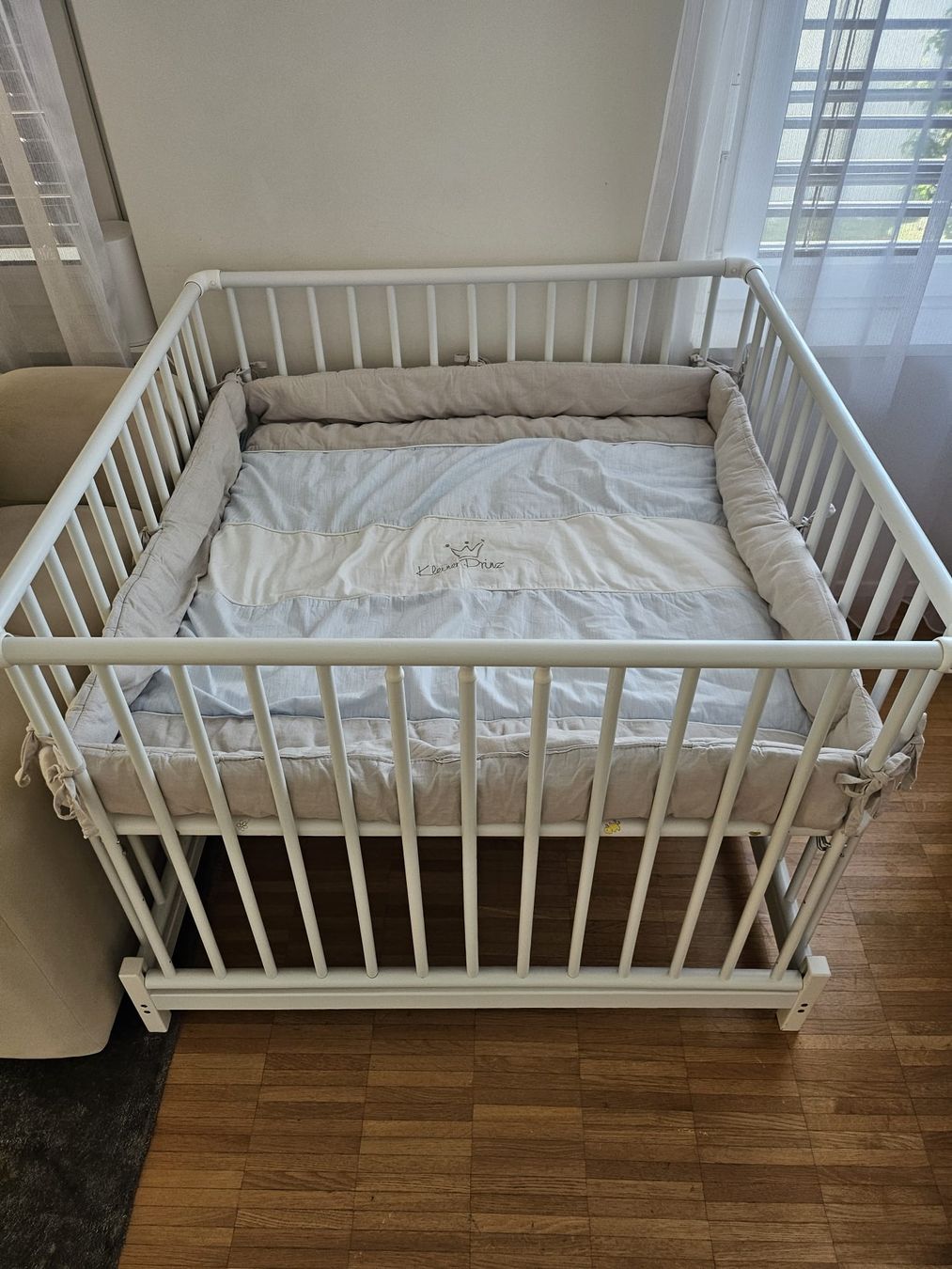 Geuther Box & Barriere di sicurezza: Baby Gitterbett – Usato da Regensdorf venduto da Adri-09
