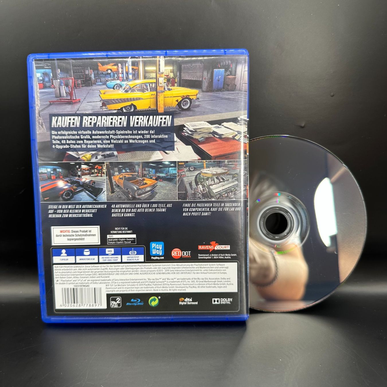Sony Giochi: Autowerkstatt Simulator Playstation 4 – Usato da Düdingen venduto da Nerdworld 1