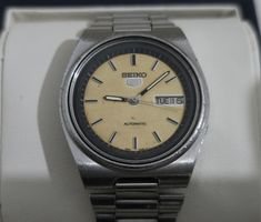 Montre homme vintage Seiko 5 Automatique jour/date