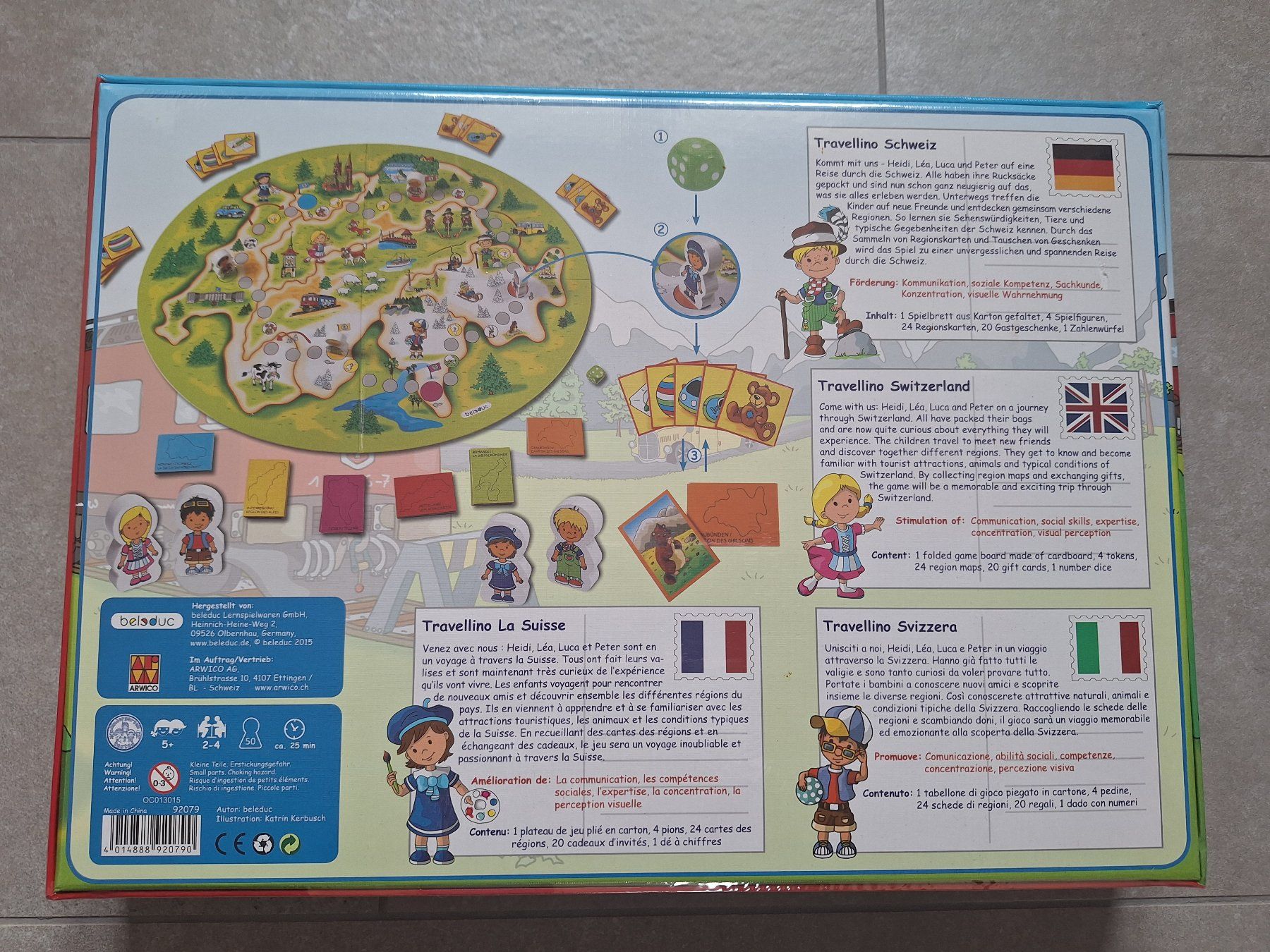 Giochi: Travellino Schweiz-Suisse – Nuovo e nell'imballaggio originale da Renens VD venduto da mellymelo 1