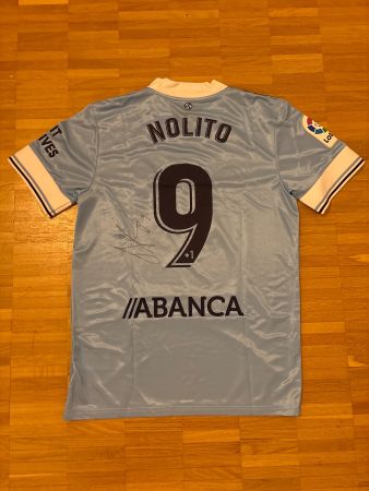 Matchworn signed RC Celta Vigo Nolito with COA