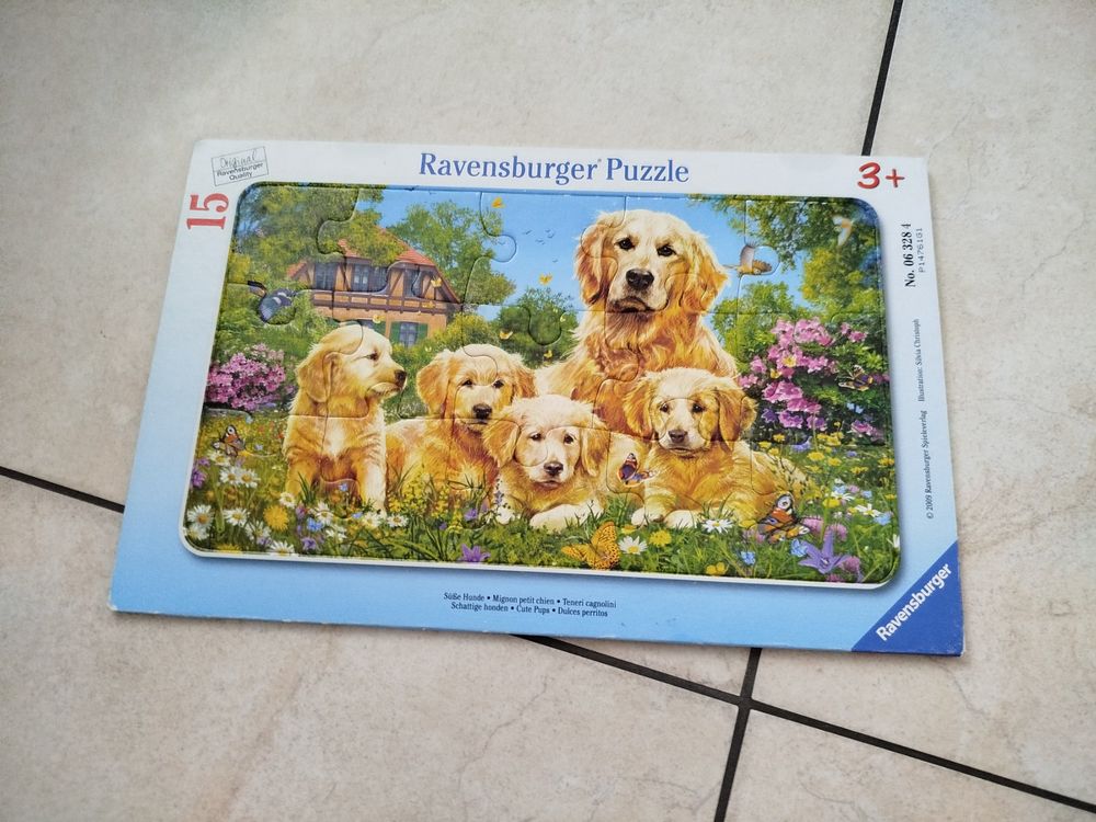 GLOBLELAND Holzpuzzle Golden Retriever 200 Teile - Kreatives Puzzle Für Erwachsene