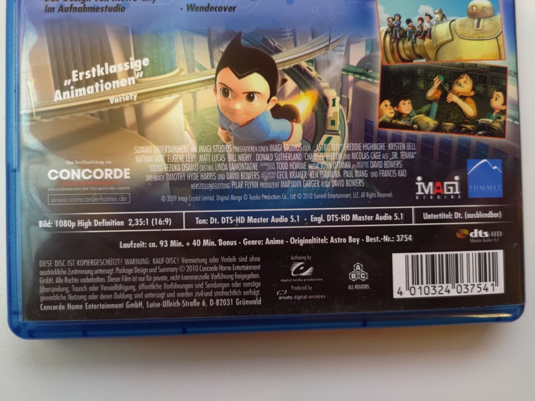 Tutti i DVDs: Astro Boy - Der Film – Usato da Liestal venduto da Kratzilla 3