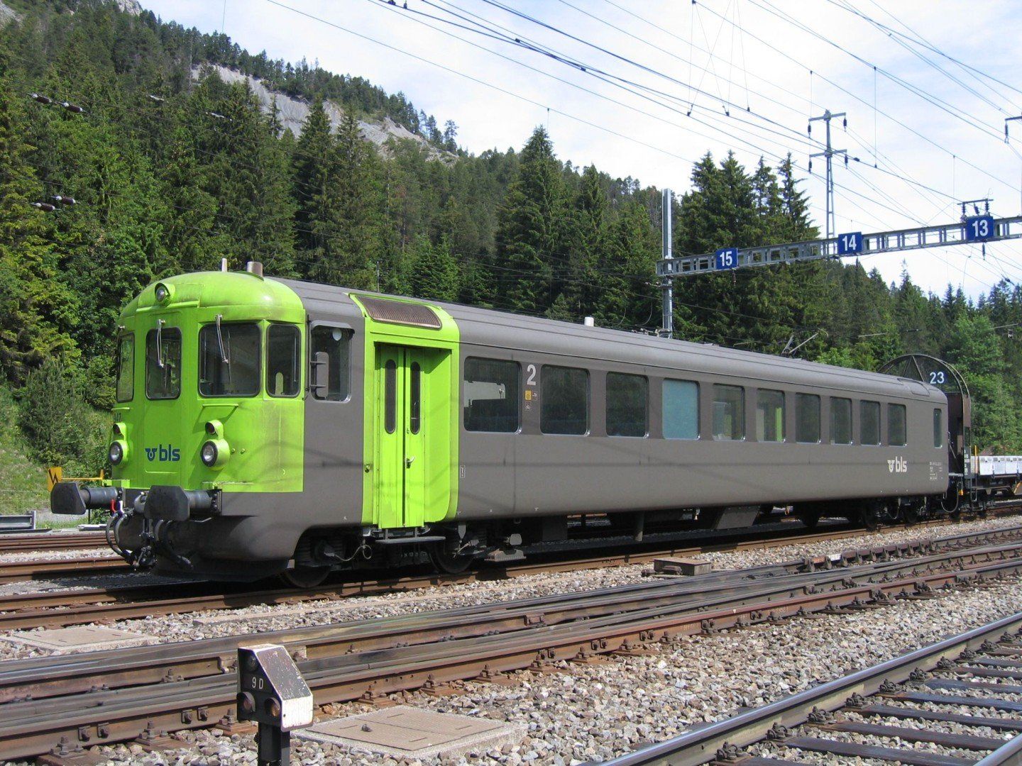 Esu Trains électriques: BLS Autozug-Steuerwagen – Neuf avec emballage d'origine à untersiggenthal par Ssasdfghjkl