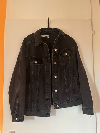 Veste en jean noire – Topshop MOTO – EUR 36