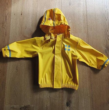 Gelbe Regenjacke von LEGO, Gr. 92