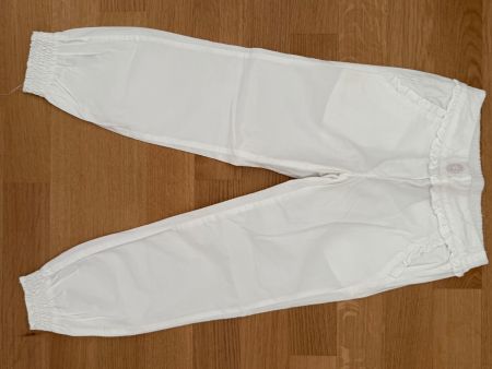Weisse leichte Sommerhosen Gr 122