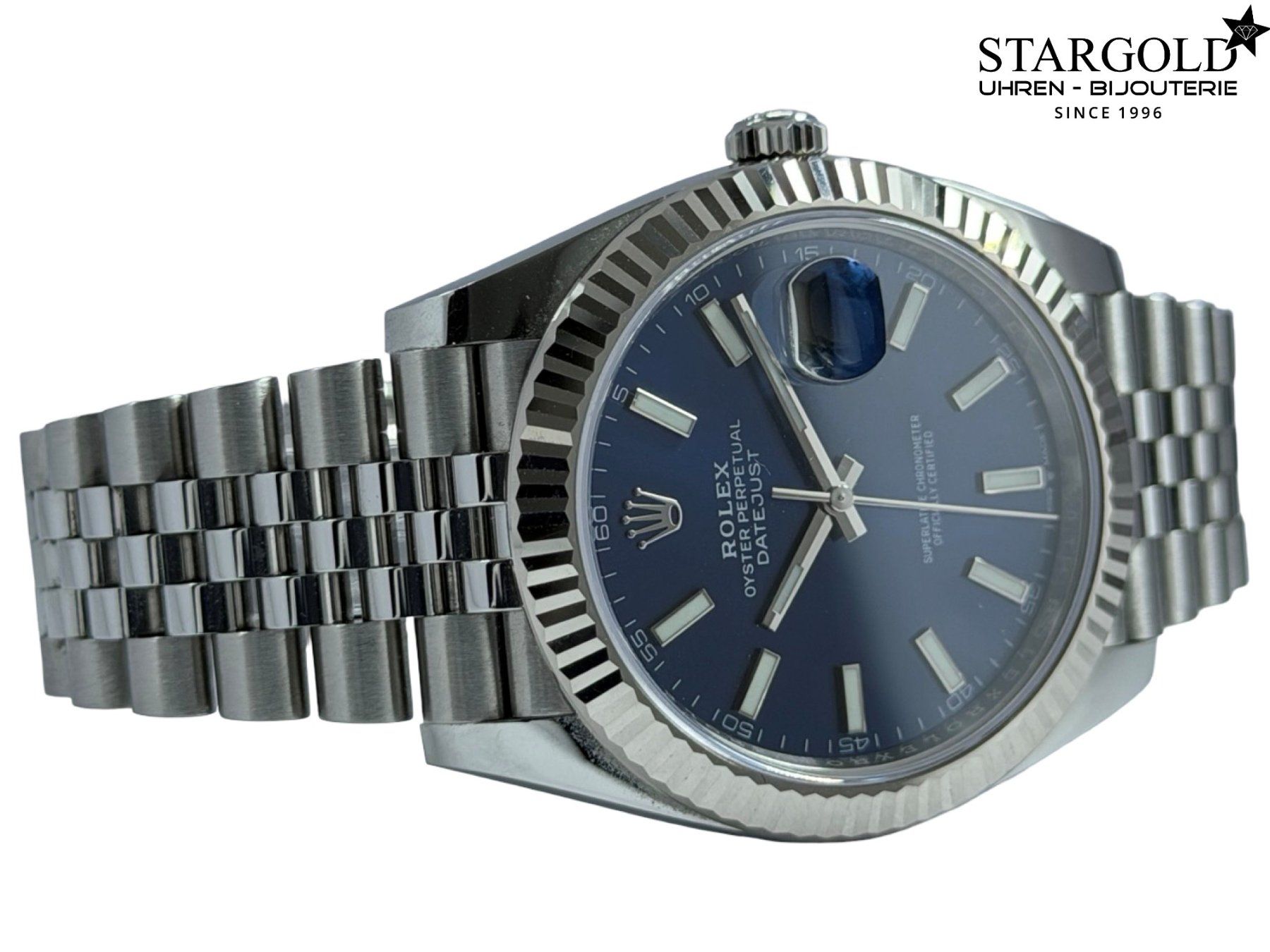 Rolex Uhren: Rolex Datejust 41 blau - 126334 – Gebraucht aus Zürich von Stargold-Uhren 2