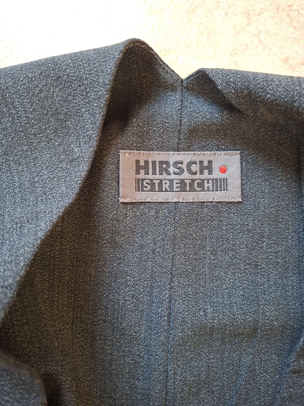 Vestiti: Hirsch Stretch Kleid, Bleistiftrock, Grau, ca. Grösse 36/38 – Usato da Klingnau venduto da vollmond36 6