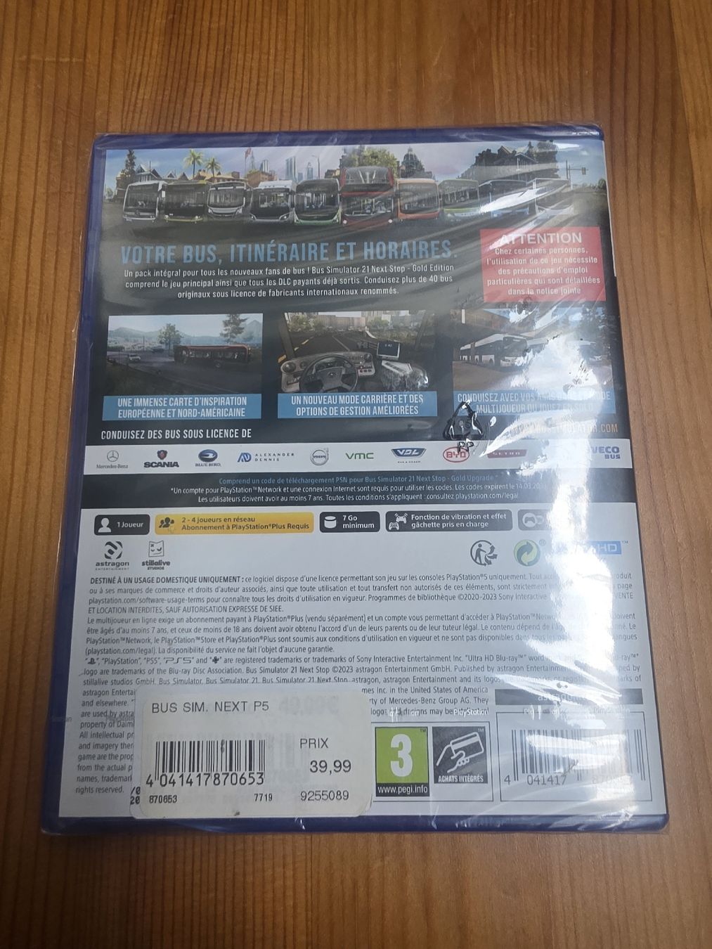 Giochi: Bus Simulator 21 PS5 (neuf) – Nuovo e nell'imballaggio originale da Chavornay venduto da Crash37 1