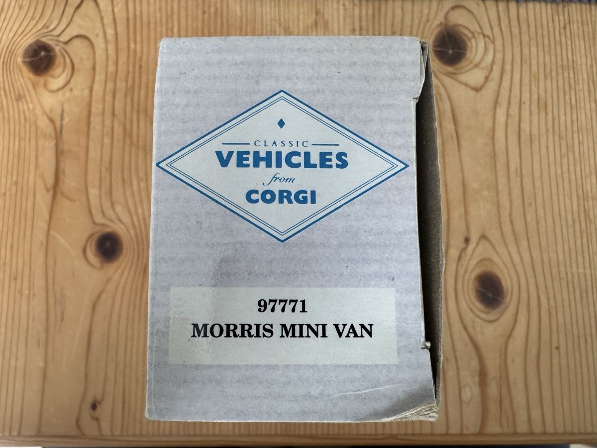 Corgi Toys Modellini d'auto: Corgi Classics Morris Mini Van, Cavendish Woodhouse, 1/43 – Nuovo e nell'imballaggio originale da Ibach venduto da jansim 6
