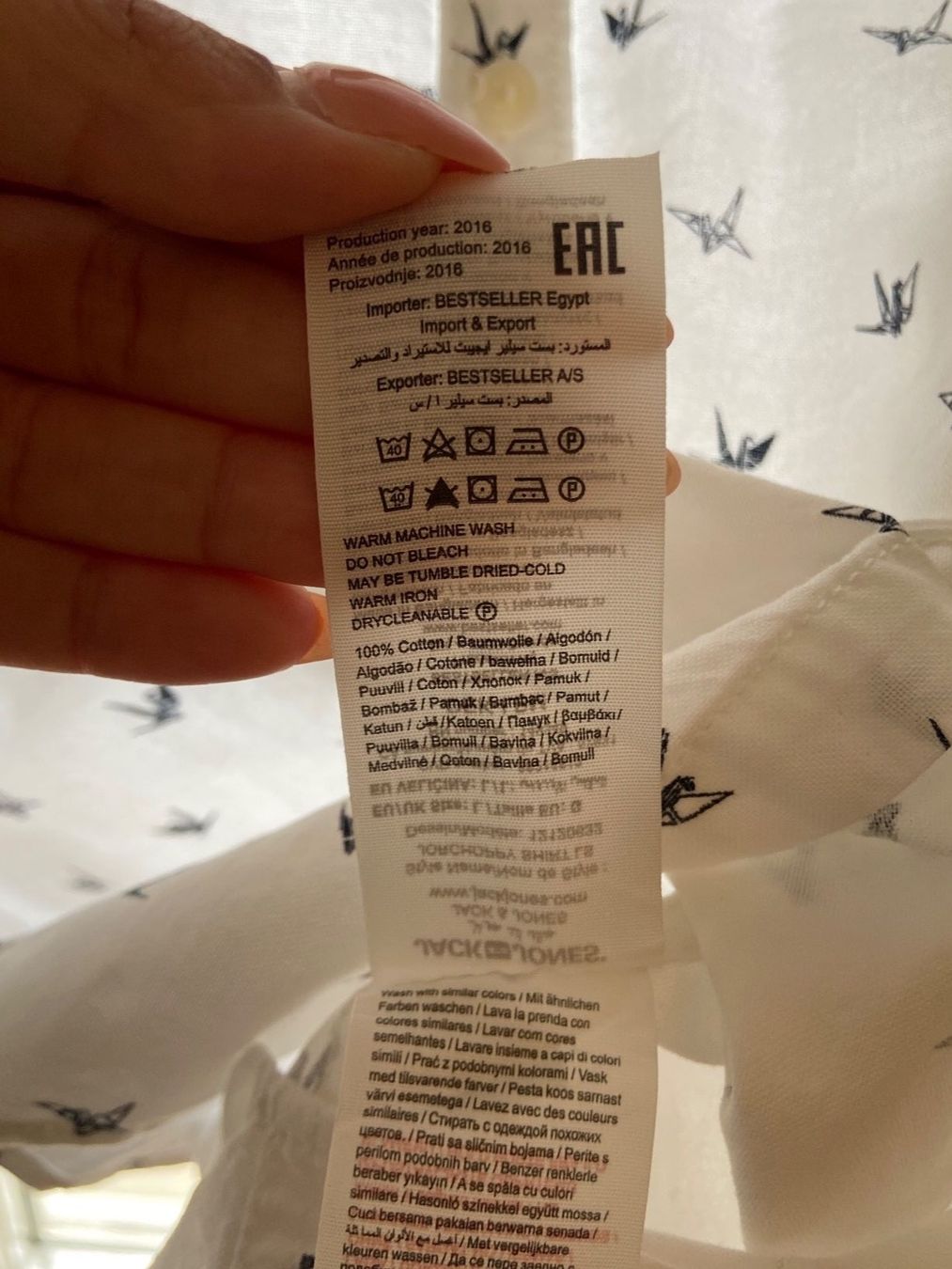 Camicie: Hemd von Jack & Jones, Gr. L – Usato da Zürich venduto da dedasiba 4