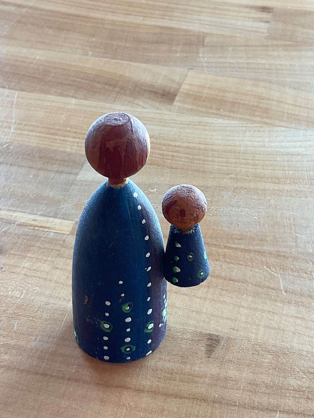 Figuren: Holz Figur Mutter mit Kind – Gebraucht aus Rümlang von Sambas19 1