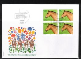 2003  FDC 4er Saignelégier aus ABO