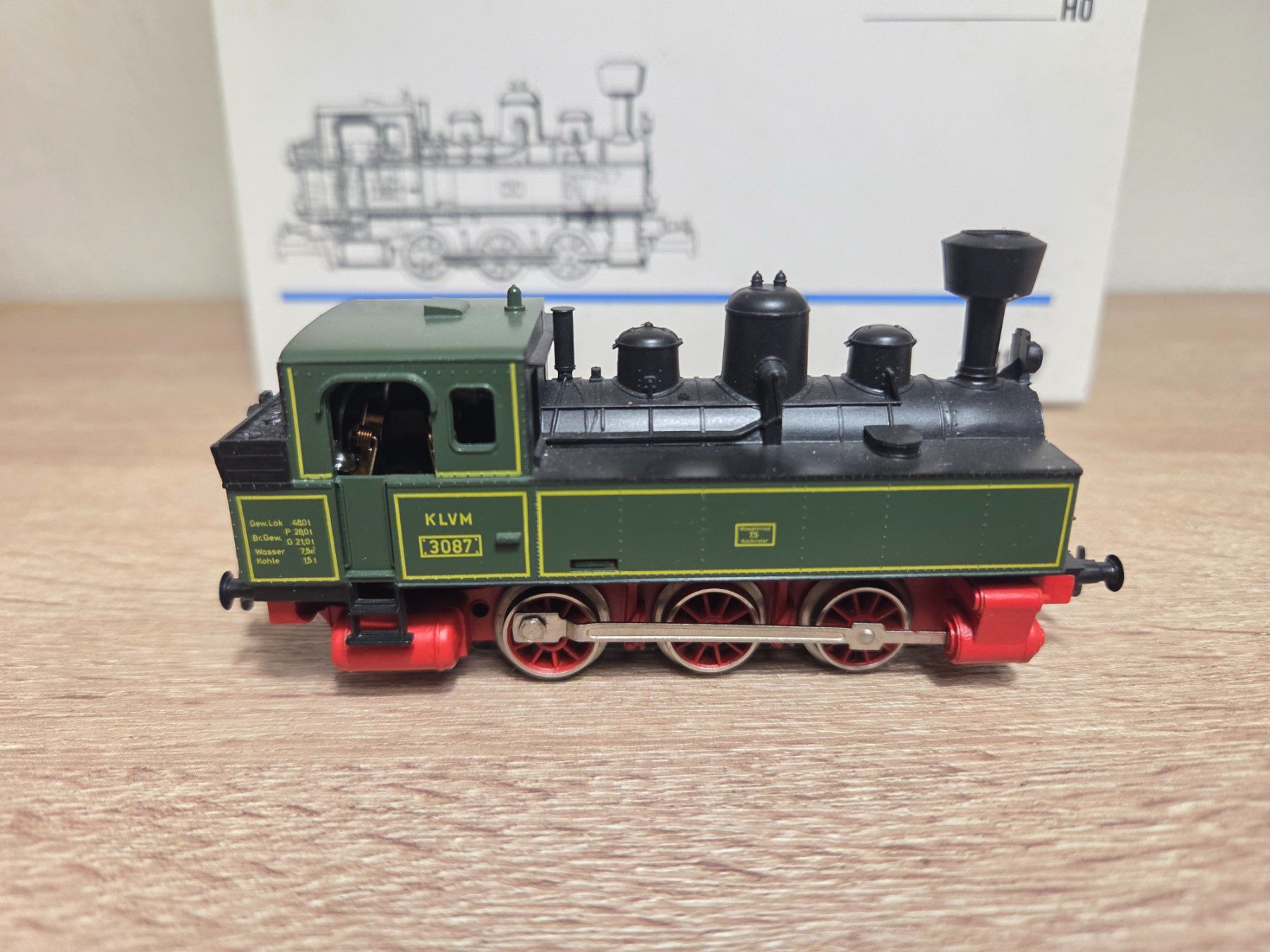 Märklin Modellini di ferrovie: Märklin 3087 Dampflok KLVM H0 – Usato da St-Aubin-Sauges venduto da Lo_Go 1