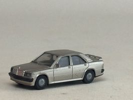 VE1- Herpa Mercedes 190 E silbern