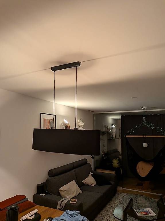 Lampade: Suspension noir design - 78x22x22cm – Usato da Renens VD venduto da Moussly
