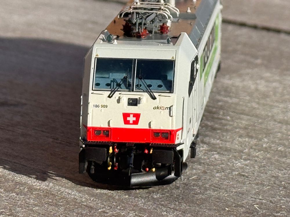 ACME Modelleisenbahnen: ACME SBB RALPIN BR 186 909-6 Monte Olimpino SOUND  neu – Neu (gemäss Beschreibung) aus Goldau von Bergsturz1806 2